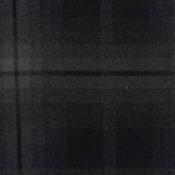 Navy Tone-on-Tone Plaid Woven, Poly-Viscose — photo 3