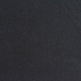 Polyester Viscose Stretch Rib Knit Fabric, 293 gsm, 118 cm — Black — photo 3