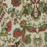 Brown Floral Knit, Viscose — photo 3