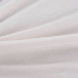 White Horizontal-Stripe Jacquard, Cotton — photo 3