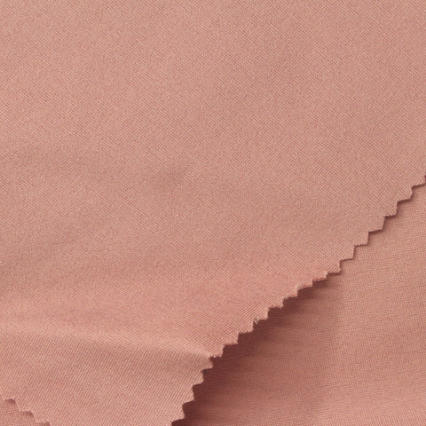 Viscose Nylon Stretch Ponte Knit Fabric, 320 gsm, 155 cm — Pink, ref EF-278725