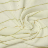 Gold Horizontal-Stripe French Terry, Cotton-Modal — photo 3