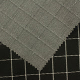 Black Grid Jacquard, Polyester — photo 3