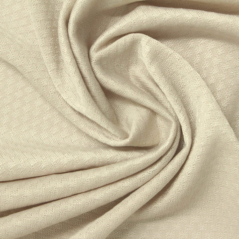 Beige Diagonal-Diamond Jacquard, Polyester