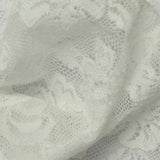 Cream Floral Lace, Nylon — photo 3
