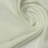Polyester Cotton Stretch Crepe Fabric, 132 gsm, 190 cm — Khaki — photo 3