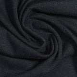 Polyester Cotton Jersey Knit Fabric, 135 gsm, 160 cm — Black — photo 3