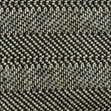 Black Chevron Chunky Knit, Cotton-Poly — photo 3