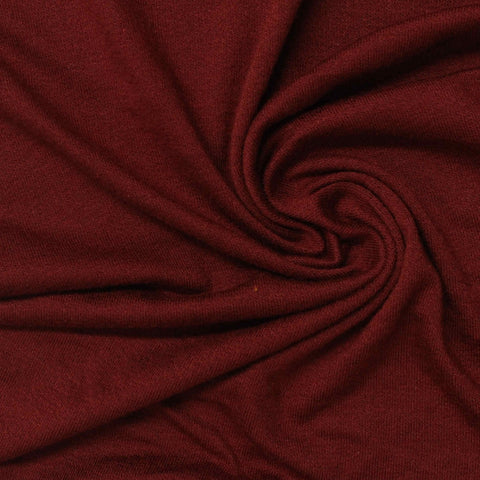 Viscose Stretch Jersey Knit Fabric, 175 gsm — Red