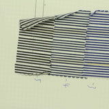 Blue Stripe Woven, Cotton — photo 3