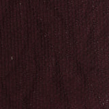 Dark Red Marl Chunky Knit, Poly-Viscose — photo 3