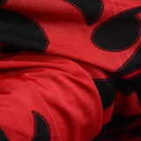 Black Abstract-Swirl Jersey Knit, Polyester — photo 3