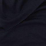 Polyester Cotton Jersey Knit Fabric, 140 gsm, 155 cm — Navy — photo 3