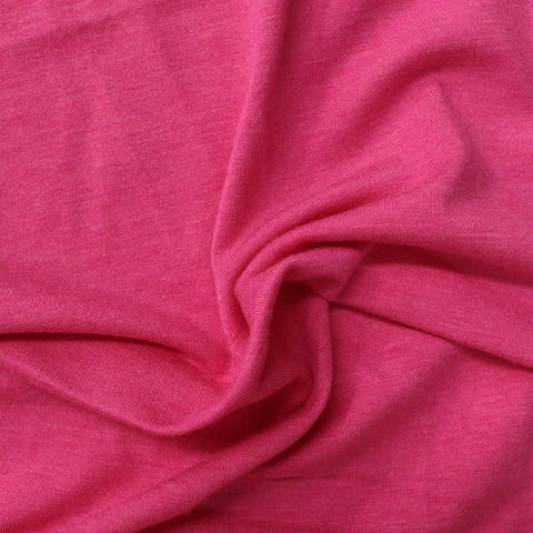 Pink Marl Jersey Knit, Acrylic-Viscose, 252 gsm