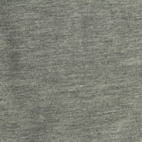 Grey Marl Jersey Knit, Poly-Cotton, 150 gsm