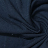 Cotton Polyester Jersey Knit Fabric, 150 gsm, 140 cm — Navy — photo 3