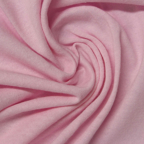 100% Cotton Jersey Knit Fabric, 140 gsm, 153 cm — Pink