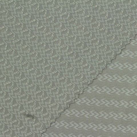 Jacquard Nylon Stretch Warp Knit Fabric, 180 gsm, 175 cm — Grey