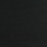 Polyester Cotton Scuba Knit Fabric, 200 gsm, 188 cm — Black — photo 3