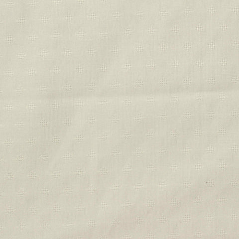 White Tone-on-Tone Jacquard, Cotton-Viscose