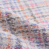 Black Bold-Plaid Knit, Poly-Cotton — photo 3