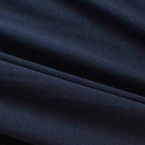 Viscose Stretch Jersey Knit Fabric, 139 gsm, 170 cm — Navy, ref EF-2136