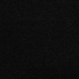 Polyester Viscose Stretch Rib Knit Fabric, 260 gsm, 120 cm — Black — photo 3