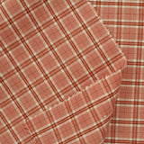 White Plaid Twill, Cotton — photo 3