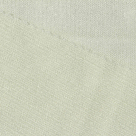 Polyester Nylon Blend Rib Knit Fabric, 298 gsm, 150 cm — White