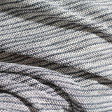 Dark Grey Stripe French Terry, Cotton-Poly — photo 3
