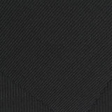 Polyester Stretch Rib Knit Fabric, 205 gsm, 132 cm — Black — photo 3