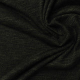 Chunky Knit Fabric, 152 gsm, 150 cm — Black — photo 3