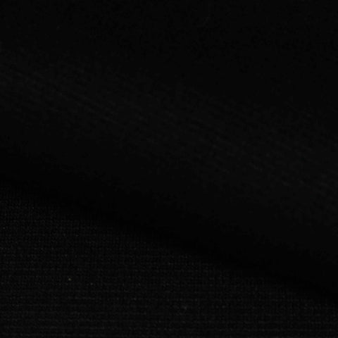100% Polyester Fleece Fabric, 404 gsm, 150 cm — Black