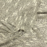 Cream Heathered-Marl Chunky Knit, Viscose-Poly — photo 3
