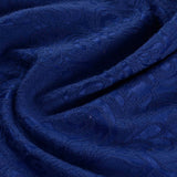 Blue Tone-on-Tone Jacquard, Cotton-Poly — photo 3