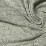 Light Grey Marl Jersey Knit, Polyester — photo 3