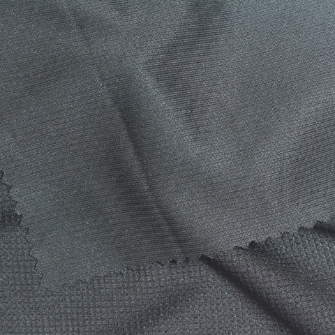 100% Polyester Knit Fabric, 150 gsm, 180 cm — Grey