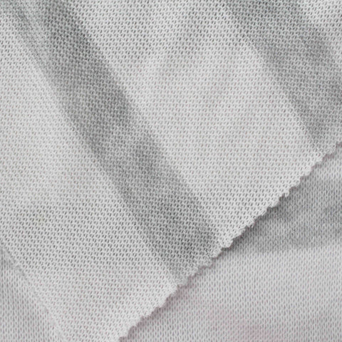 White Camo Jersey Knit, Poly-Cotton