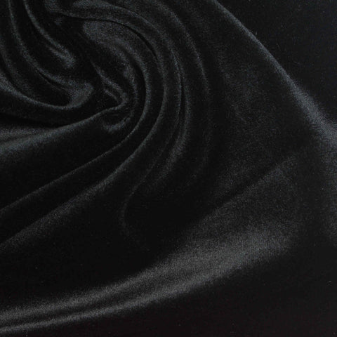 Black Brushed Fleece, Polyester