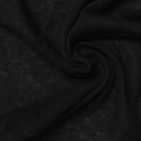 Dark Grey Marl Knit, 118 gsm