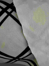 Black Lines Ponte Knit, Viscose-Nylon — photo 3