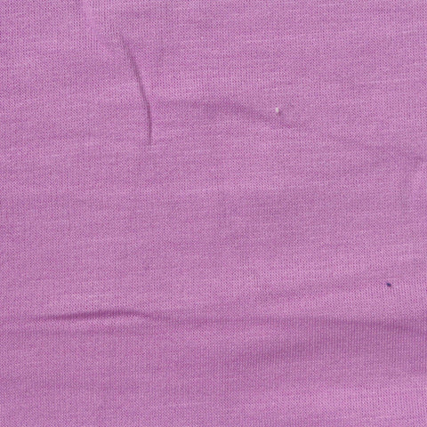 Brushed Polyester Modal Stretch French Terry Fabric, 210 gsm, 164 cm — Purple