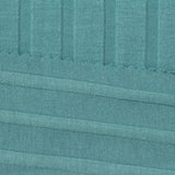Polyester Viscose Stretch Rib Knit Fabric, 183 gsm, 155 cm — Blue — photo 3
