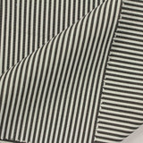 Black Vertical-Stripe Knit, Polyester — photo 3