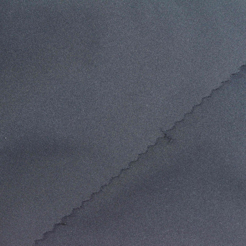 Polyester Stretch Sateen Fabric, 210 gsm, 168 cm — Navy