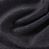 Plaid Brushed Knit Fabric, 160 gsm — Black — photo 3