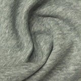 Light Grey Heathered-Marl French Terry, Cotton-Poly — photo 3