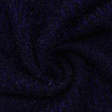 Deep Purple Marl Chunky Knit, Polyester — photo 3