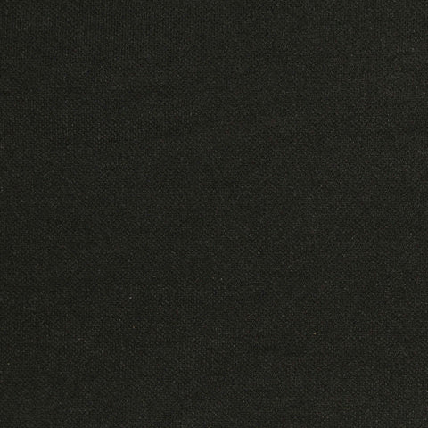 Brushed Viscose Nylon Stretch Ponte Knit Fabric, 320 gsm, 160 cm — Black