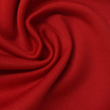 Brushed Polyester Stretch Knit Fabric, 230 gsm — Red — photo 3